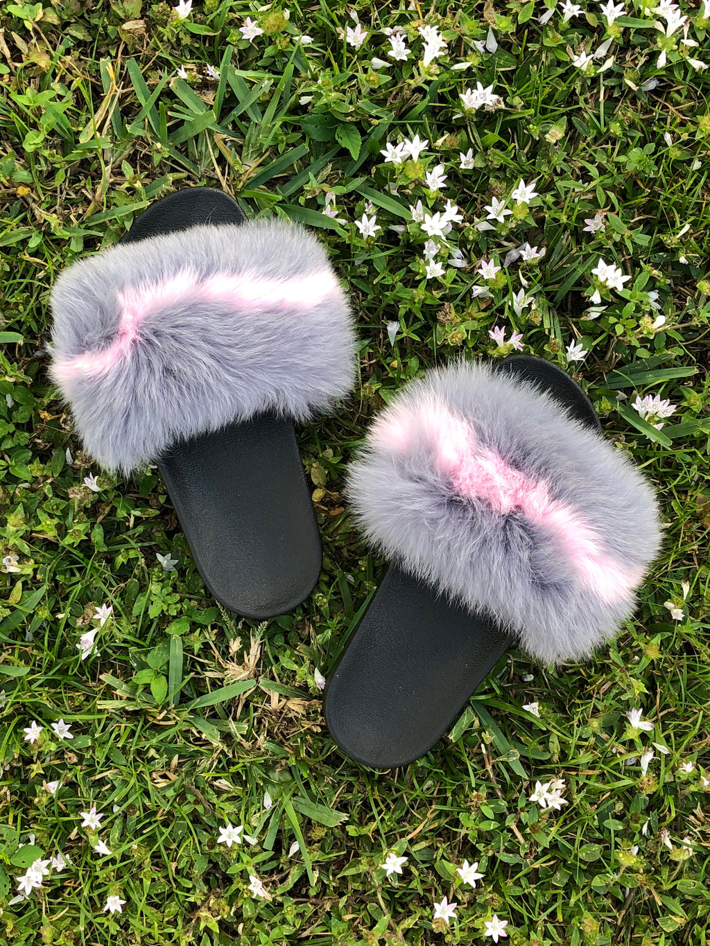 "Pixie Dust" Fur Slides (PREORDER)