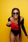 "Red CC" Mink Fur Bag (PREORDER)